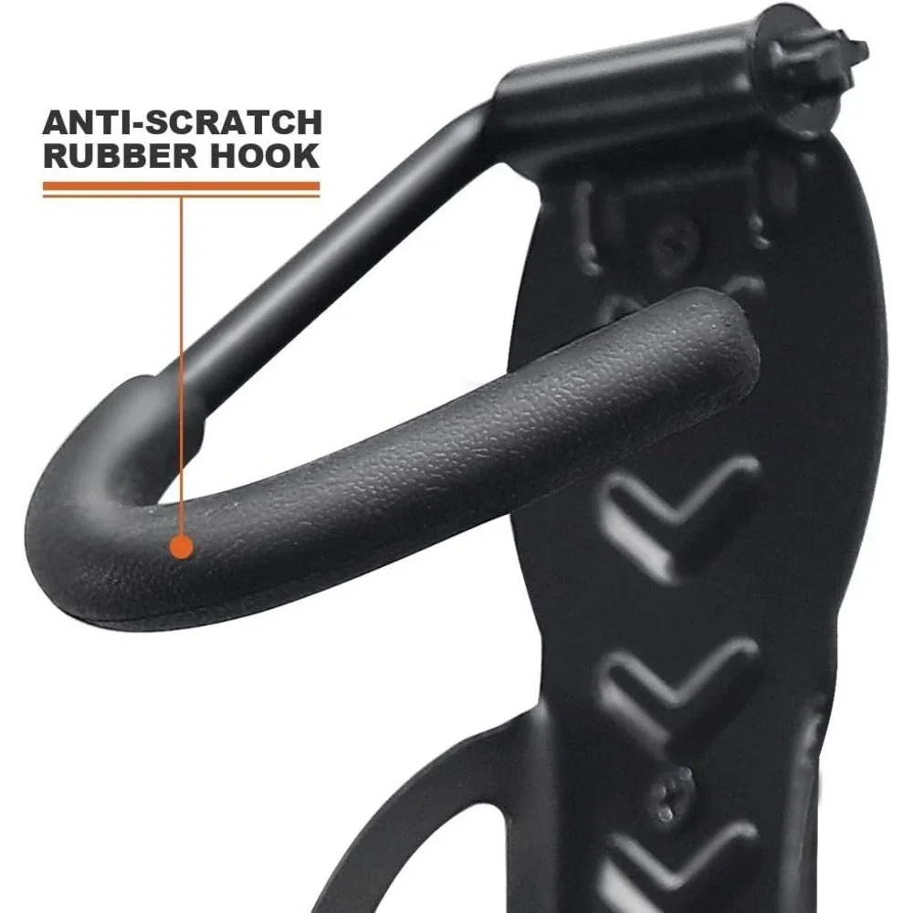 Wallmaster Bike Rack Garage Wall Mount Bicycles 2-Pack Storage System Vertical B